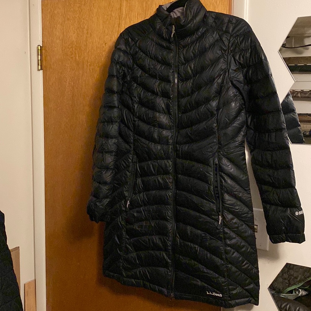 L.L. Bean women’s long puffy jacket. Small regular